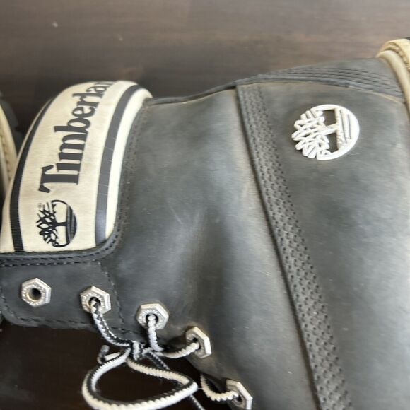 Timberland Earthkeeper Bethel Tall Black Leather and Suede Boots 20668 6.5 - Picture 14 of 16